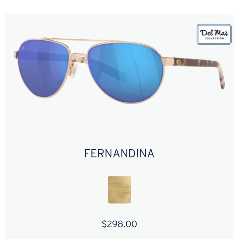 Costa womens sunglasses.
